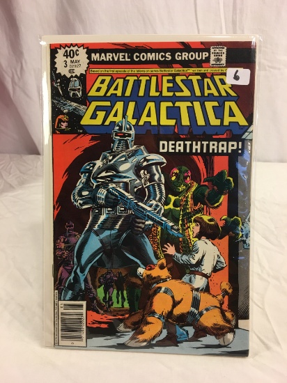 Collector Vintage Marvel Comics Battlestar Galactica #3 Comic Book