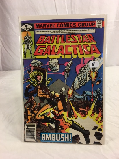 Collector Vintage Marvel Comics Battlestar Galactica #5 Comic Book