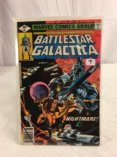 Collector Vintage Marvel Comics Battlestar Galactica #6 Comic Book