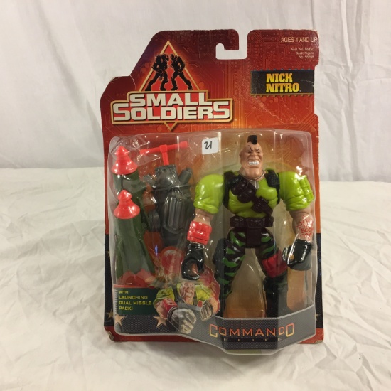 NIB Collector Small Soldiers Nick Nitro Command Sport Action Figure 7"Tall Figure