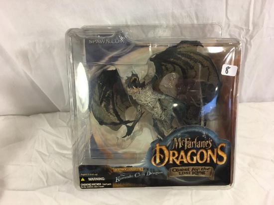 Collector Spawn McFarlane's Dragon Quest For The Lost King  Komodo Clan Dragon 8"tall