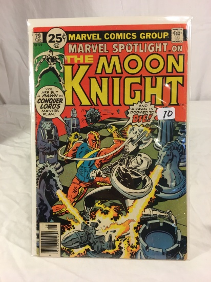 Collector Vintage Marvel Comics Spotlight On The Moon Knight Comic Book #29