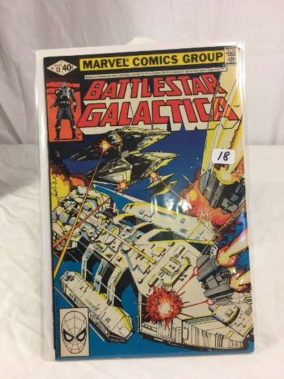 Collector Vintage Marvel Comics Battlestar Galactica Comic Book #13