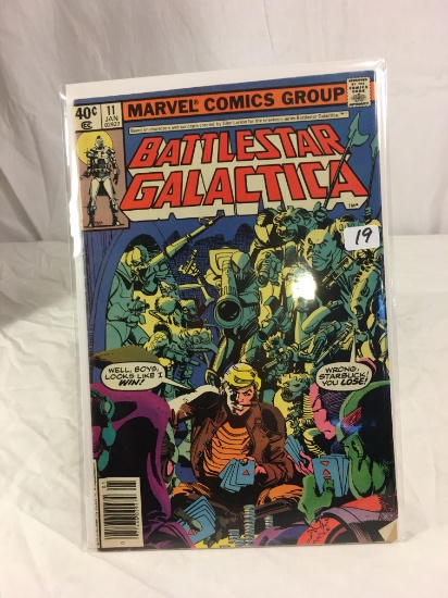 Collector Vintage Marvel Comics Battlestar Galactica Comic Book #11