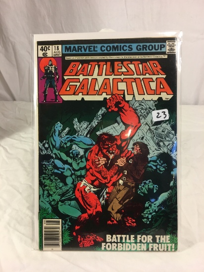 Collector Vintage Marvel Comics Battlestar Galactica Comic Book #18