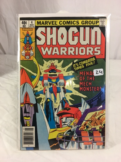 Collector Vintage Marvel Comics Shogun Warriors Comic Book NO.4