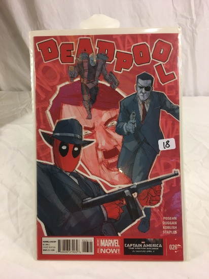 Collector Marvel Comics Deadpool Comic Book #26