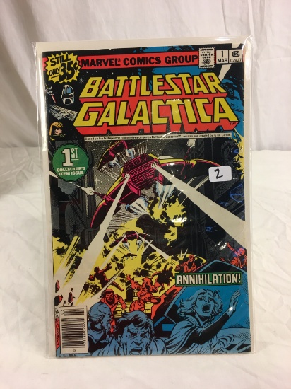 Collector Vintage Marvel Comics Battlestar Galactica Comic Book #1