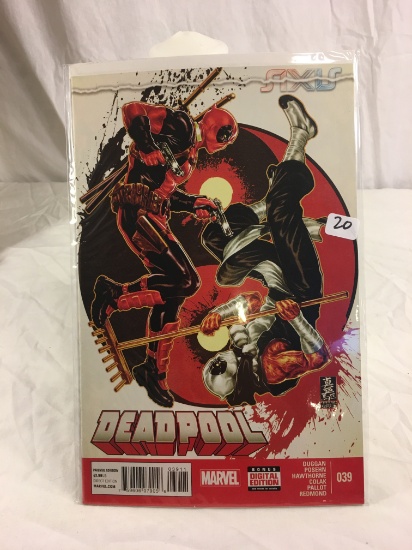 Collector Marvel Comics Sixis Deadpool Comic Book #39