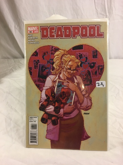 Collector Marvel Comics Deadpool Comic Book #43