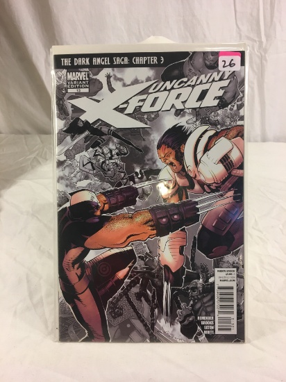Collector Marvel Comics VARIANT EDITION Uncanny X-Force Comic Book #13