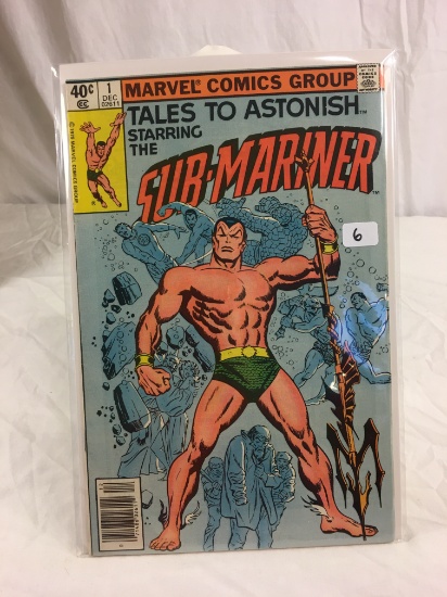 Collector Vintage Marvel Comics Tales To Astonish Starring The Sub-Mariner #1