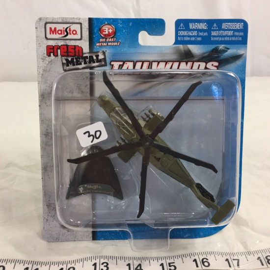 NIP Collector Maisto Fresh Metal Tailwinds DieCast metal "RAH-66 Comanche" helicopter