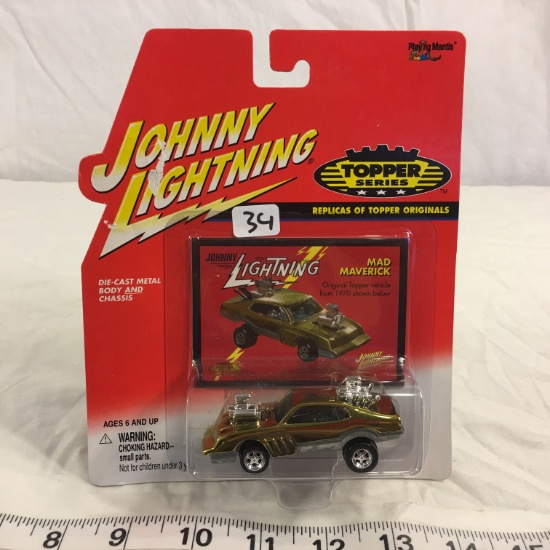 NIP Collector Johnny Lightning Topper Series DieCast Metal Body & Chassis "Mad Maverick"