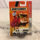 NIP Collector Matchbox Mattel Wheels Die-cast Metal & Plastic International Pumper Emergency