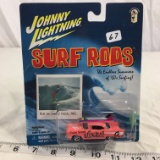 NIP Collector Johnny Lightning Surf Rods Playing Mantis Die-Cast Metal Car 