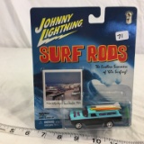 NIP Collector Johnny Lightning Surf Rods Playing Mantis Die-Cast Metal Car 