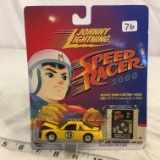NIP Collector Johnny Lightning Speed Racer 2000 Original Filmstrip Animation Cel Art #5 Cel