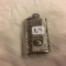 Colletcor Loose Used Alcohol Bottle Style Pocket Lighter Stainless Steel - See Photos