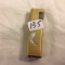 Collector Loose used Gold Color Pocket Lighter - See Pictures