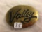 Collector Vintage Valley Belt Buckle Oval Size: 3.1/2