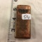 Collector Loose Used Vintage Wz 1029 Brass Color Pocket Lighter - See Pictures