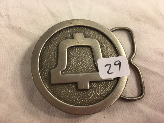 Collector Vintage Bell System Telephone Pioneer of American Belt Buckle Size: 2.3/8"