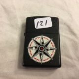 Collector Loose Zippo Black Pocket Lighter - See Pictures