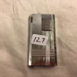 Collector Loose Usd Stainless Steel Flat Pocket Lighter - See Pictures
