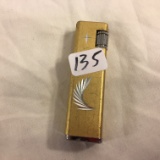 Collector Loose used Gold Color Pocket Lighter - See Pictures