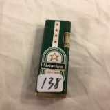 Collector Loose Used Heineken Pocket Lighter - See Pictures
