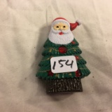 Collector Loose Used Santa Pocket Lighter Light/sound Size: 2.5