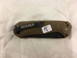 Collector Gerber Knive Folded Pocket Knife Overall Size: 4.3/4