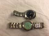 Lot of 2 Pieces Collector Loose Used Men's Watch - See Pictures
