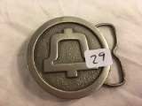 Collector Vintage Bell System Telephone Pioneer of American Belt Buckle Size: 2.3/8