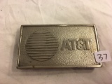 Collector Square At&T Belt Buckle Size: 3.3/4