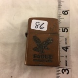Collector Loose Vintage Eagle Double Flame Pocket Lighter - See Pictures
