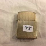 Collector Loose Vintage Storm King Gold Color Pocket Lighter - See Pictures