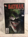 Collector DC, Comics Batman Secrets Comic By Alex Snclair Comic Book #3 of 5