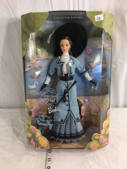 NIB Collector Edition Barbie Doll Promenade in The Park 1st in a Series Doll 14"Tall Box