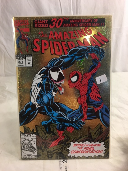 Collector Marvel Comics Giant Sized 30th Anniversary The Amazing Spider-man Comic Book #375