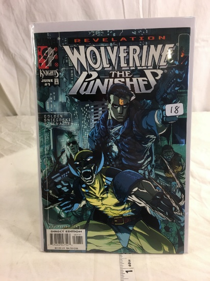 Collector Marvel Comics Revelation Wolverine The Punisher Comic Book 31