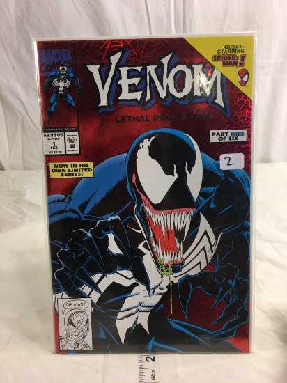 Collector Marvel Comics Venom Lethal Protector Comic Book #1