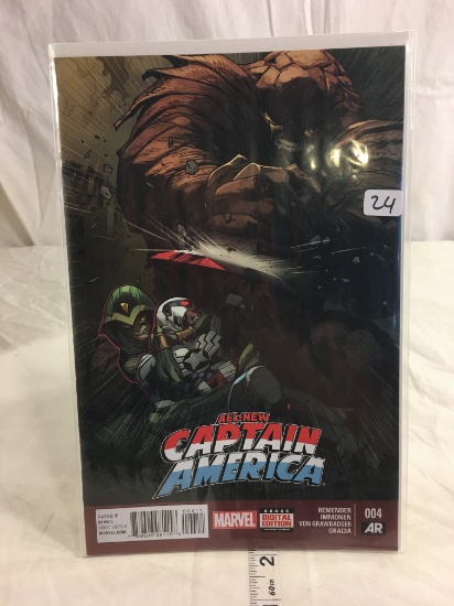Collector Marvel Comics All-New Captain America Comic Book #4