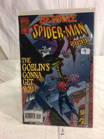 Collector Marvel Comics Beware Spider-man 2099 The Goblin's Gonna Get You Comic Book #41
