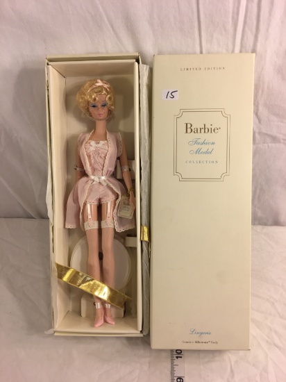 Collector Barbie Fashion Model Limited Edition Lingerie Genuine Silkstone Body 13.5"T Box