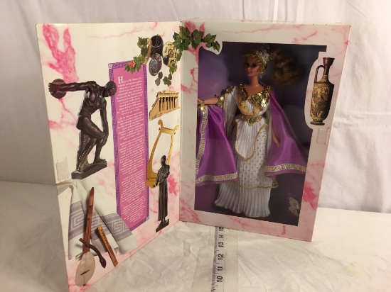 NIB Collector Edition The Great Eras Grecian Goddess Barbie Mattel Doll 14.5"tall Box