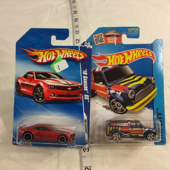 Lot of 2 Pieces Collector New in Package Hot wheels cars 1/64 Scale DieCast Metal & Plastic  Parts