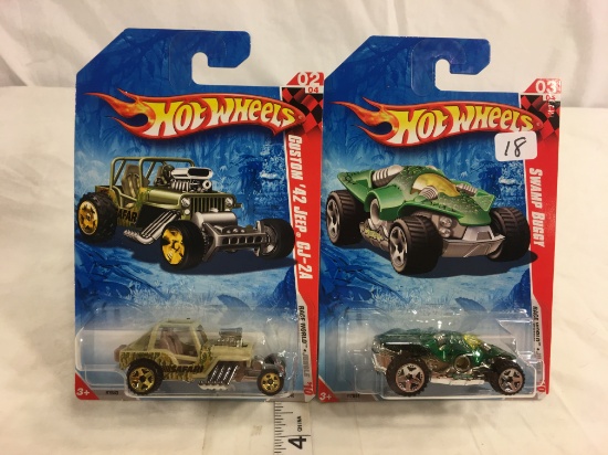 Lot of 2 Pieces Collector New in Package Hot wheels cars 1/64 Scale DieCast Metal & Plastic  Parts