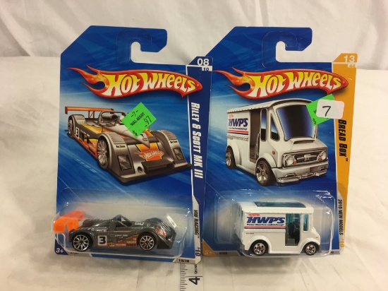 Lot of 2 Pieces Collector New in Package Hot wheels cars 1/64 Scale DieCast Metal & Plastic  Parts